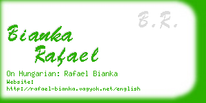 bianka rafael business card